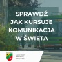 Świąteczny rozkład jazdy 2025/2026